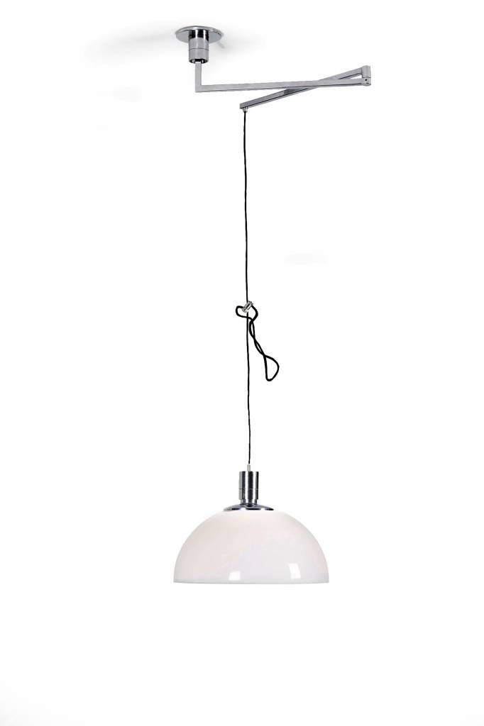 Opschudding paneel medeleerling Draaibare plafondlamp ontworpen door Franco Albini voor Sirrah in 1969. -  HET HUIS VAN WAUW