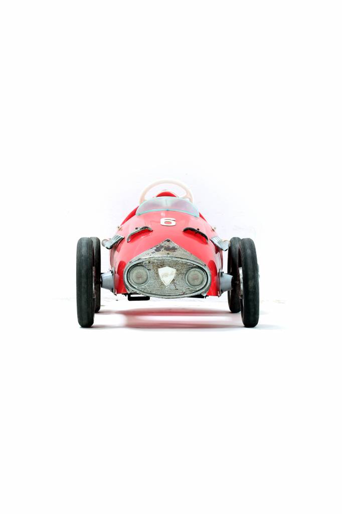 Vintage Ferrari pedal car 1964