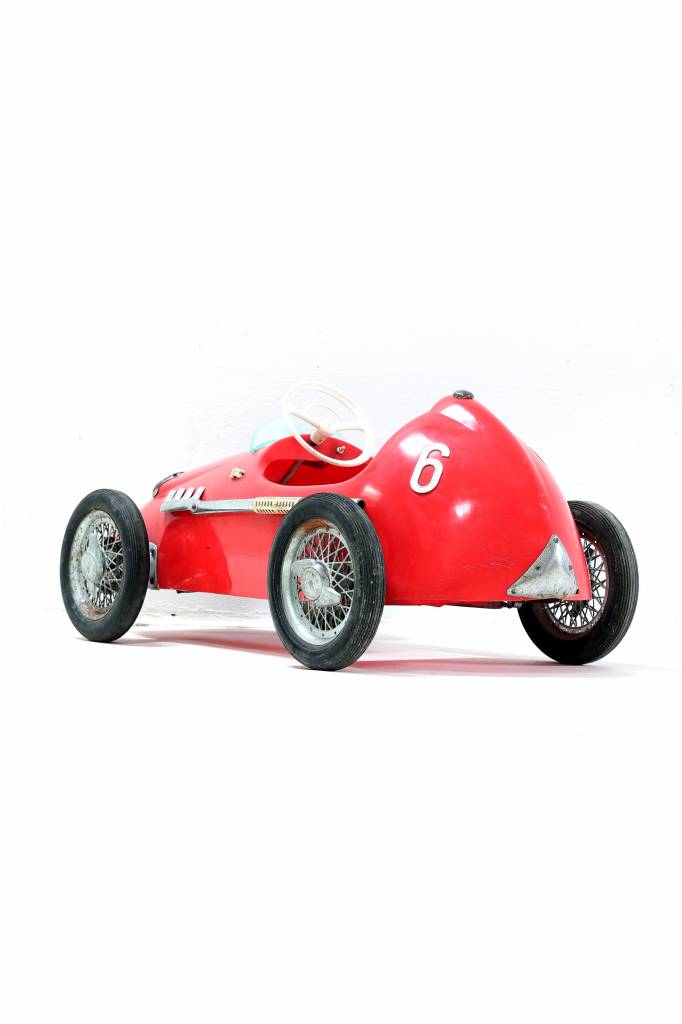 vintage ferrari pedal car