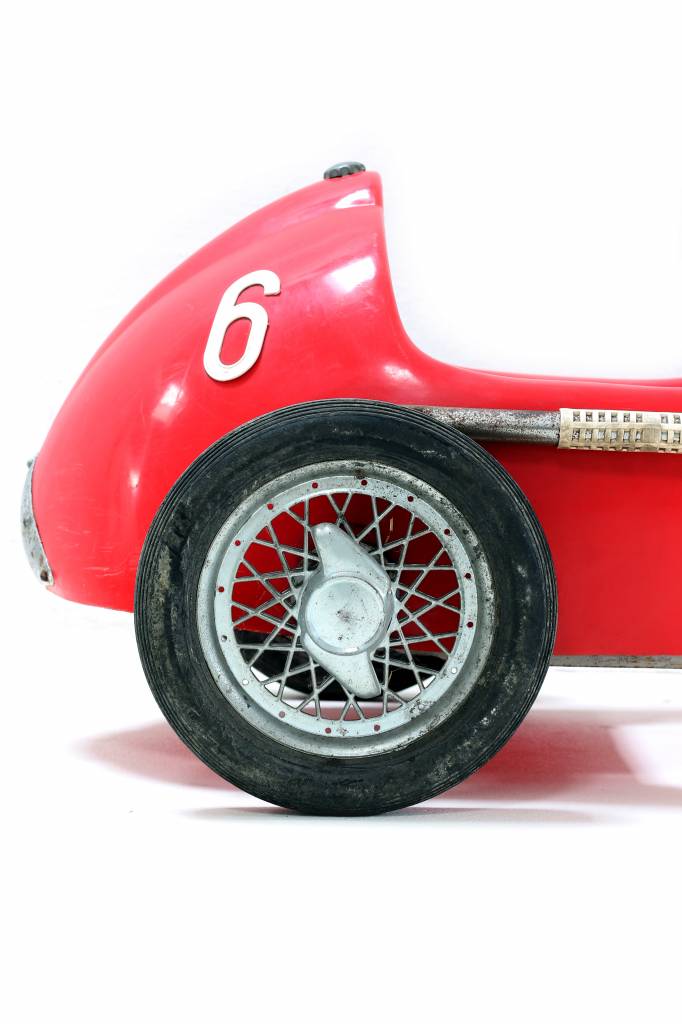 Vintage Ferrari pedal car 1964