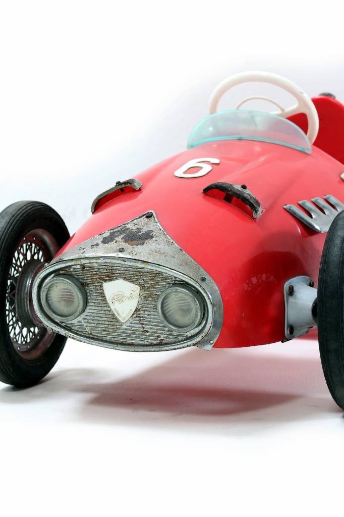 Vintage Ferrari pedal car 1964