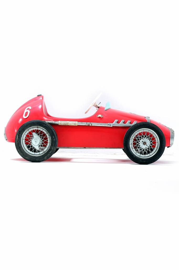 Vintage Ferrari pedal car 1964