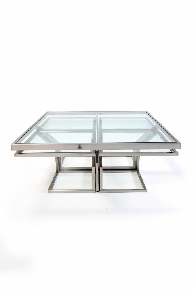 Vintage coffee table Belgo Chrom