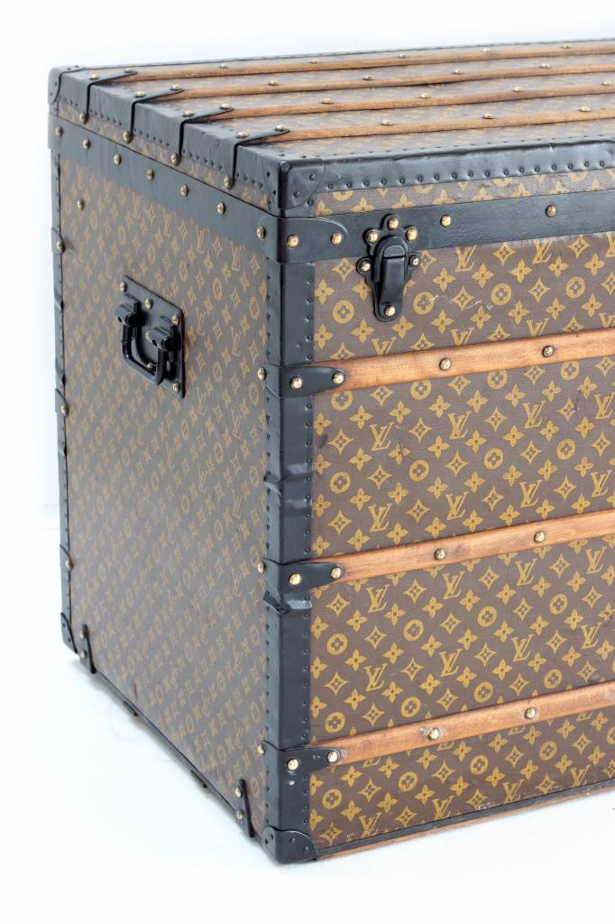 Louis Vuitton koffer geschilderd monogram XXL