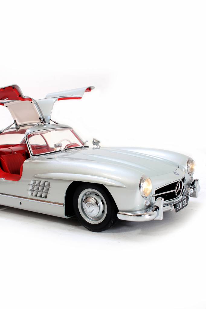 Grootste schaalmodel van de Mercedes 300SL Gullwing