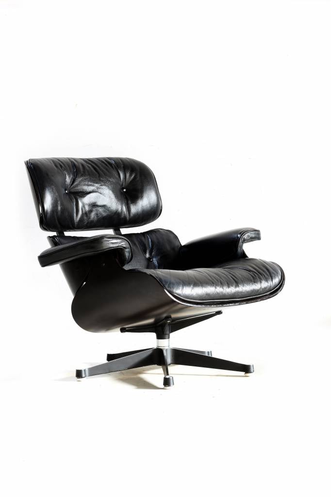 Vintage Charles Eames Lounge chair voor Mobilier International