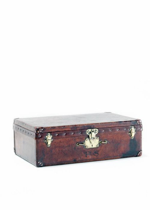 Leather Louis Vuitton trunk,1910