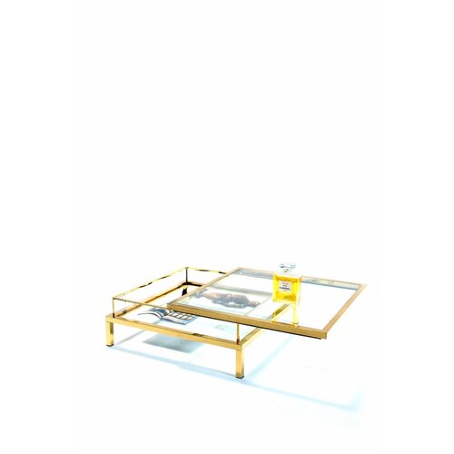 Maison Jansen sliding coffee table