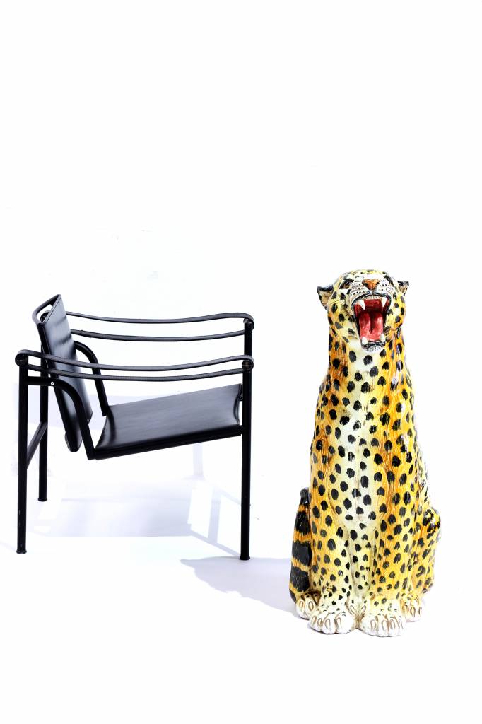 porcelain leopard 1960's