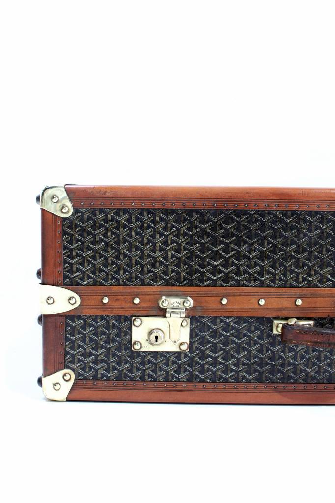 Goyard suitcase of Belgian minister - THE HOUSE OF WAUW