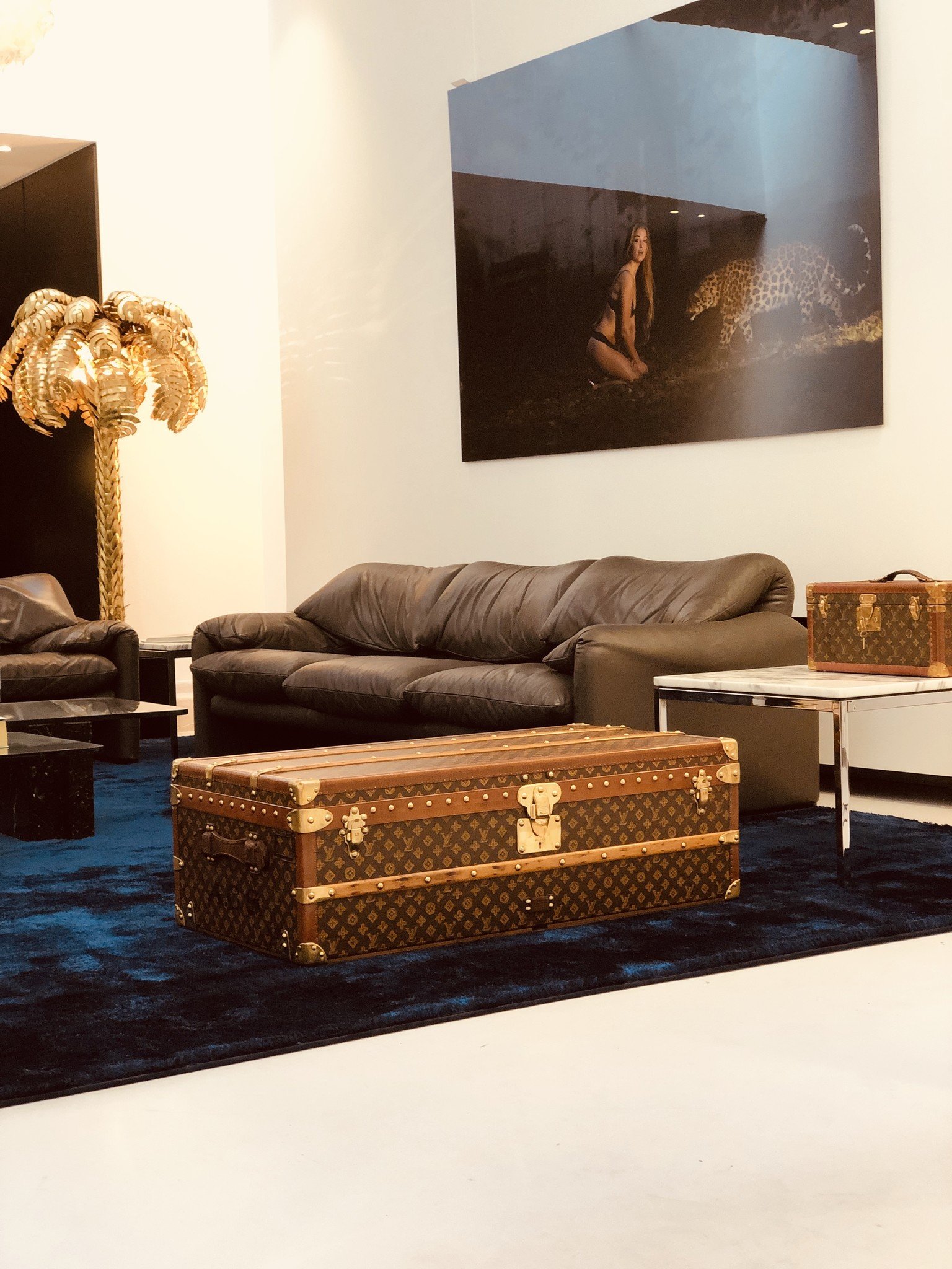 Louis Vuitton Trunk Coffee Table