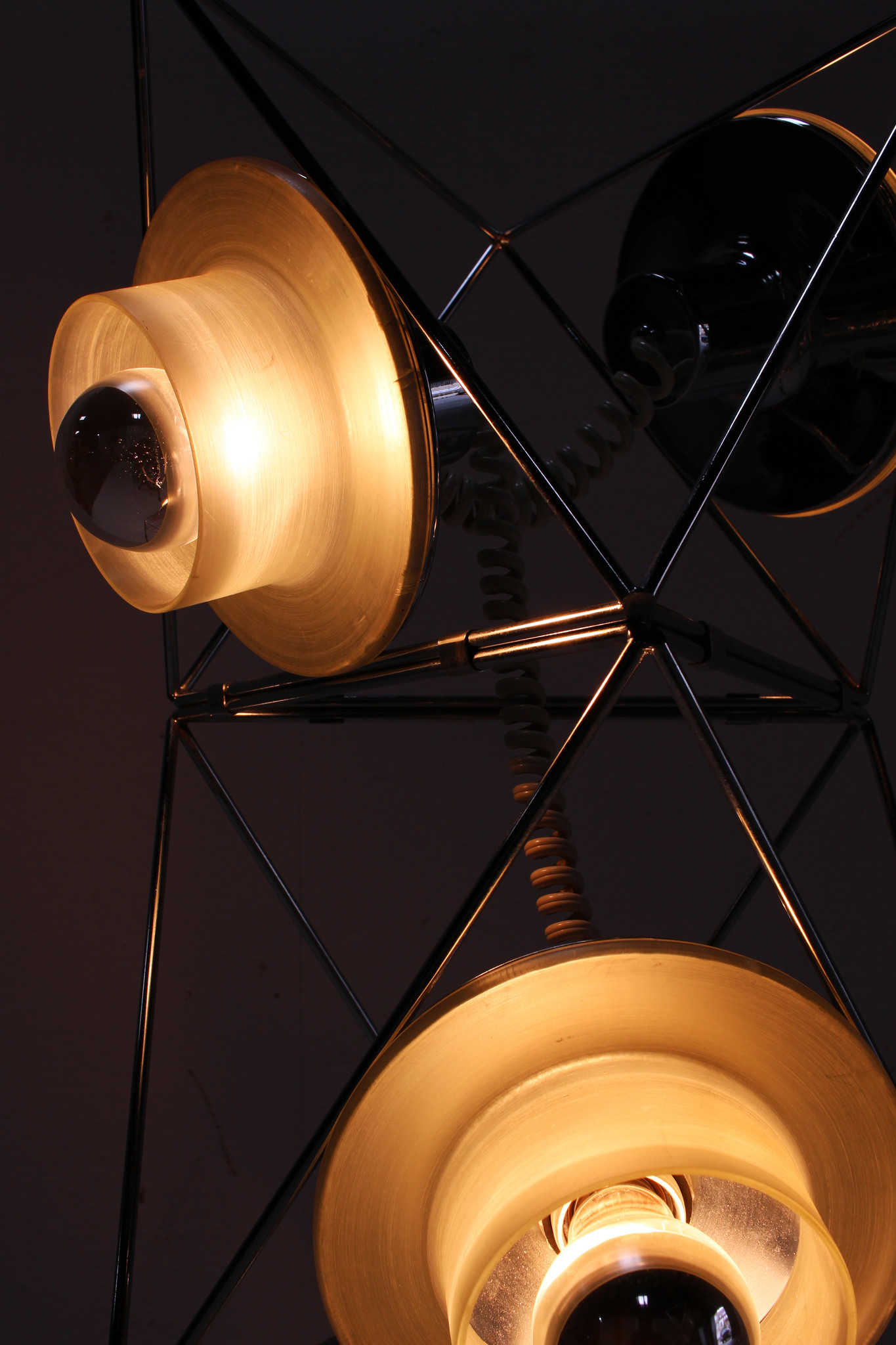 Modulaire vloerlamp door Felice Ragazzo voor Guzzini 1969