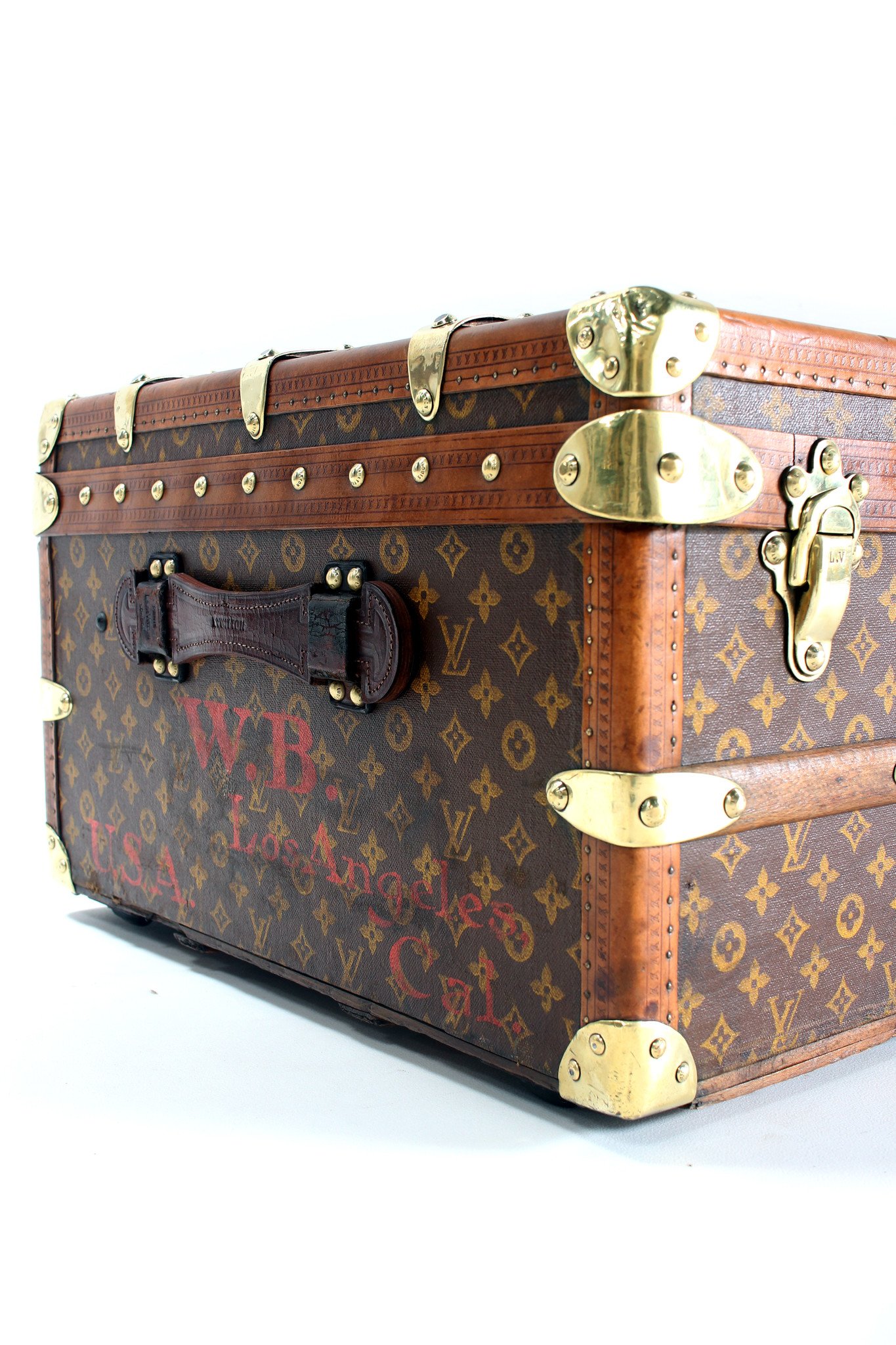 Sold at Auction: Louis Vuitton Vintage Koffer 50/60 er Jahre