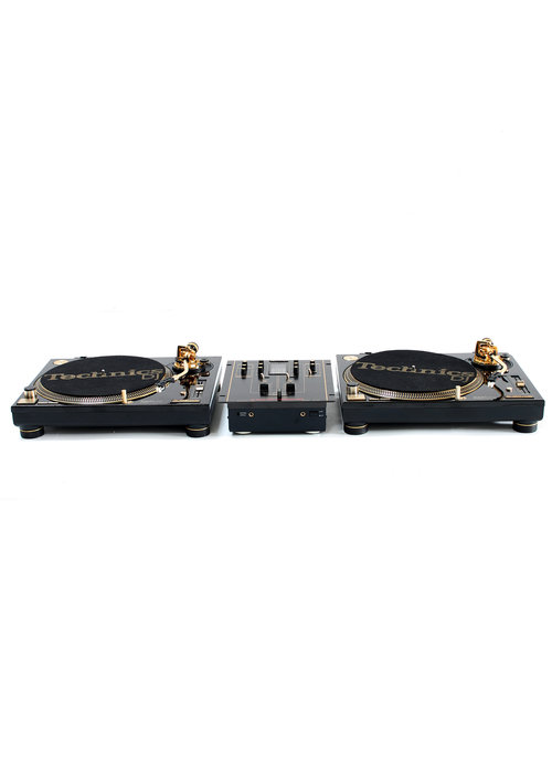 Technics set Limited edition goud