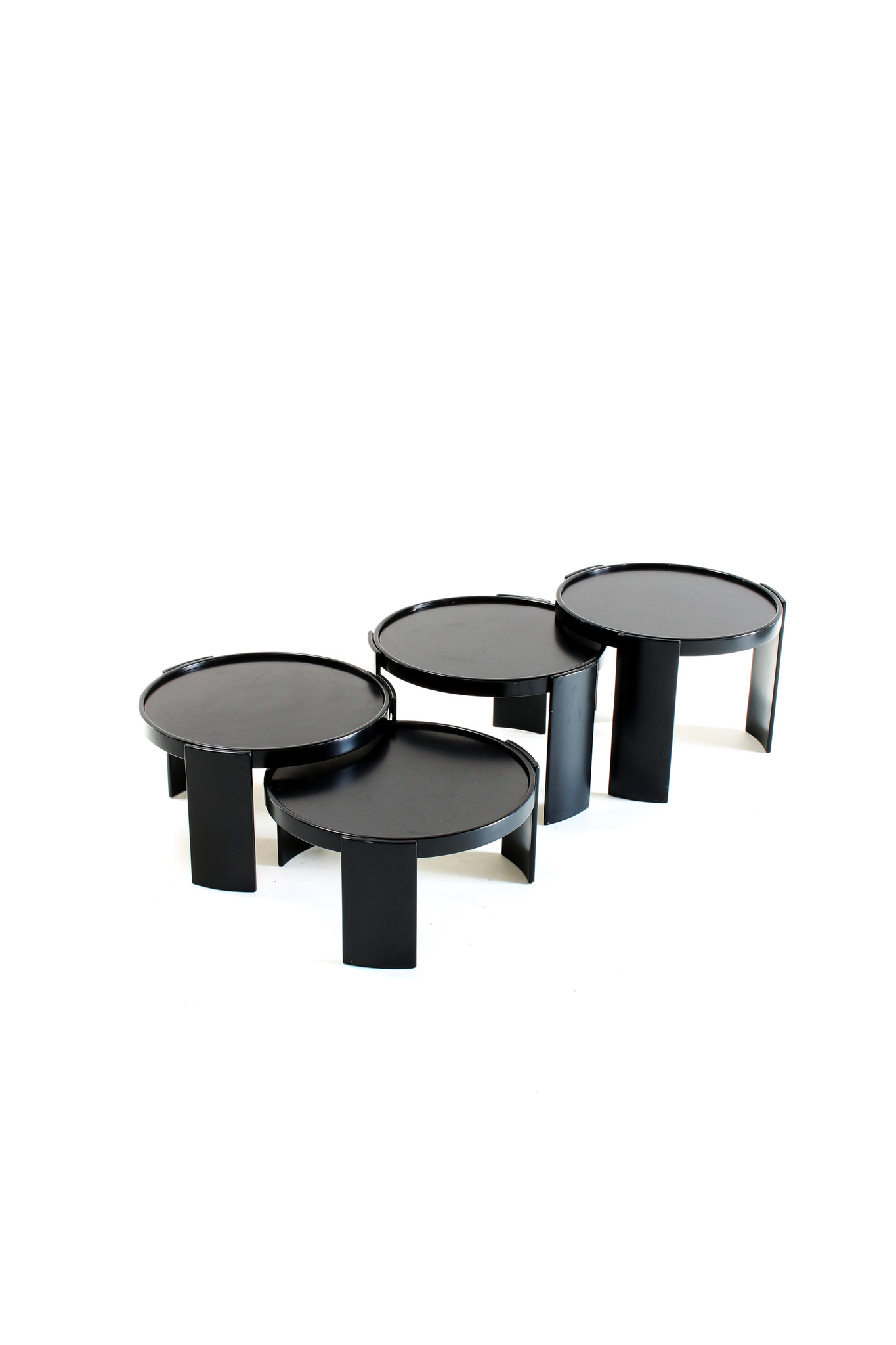 Gianfranco Frattini Low table set for Cassina, 1966