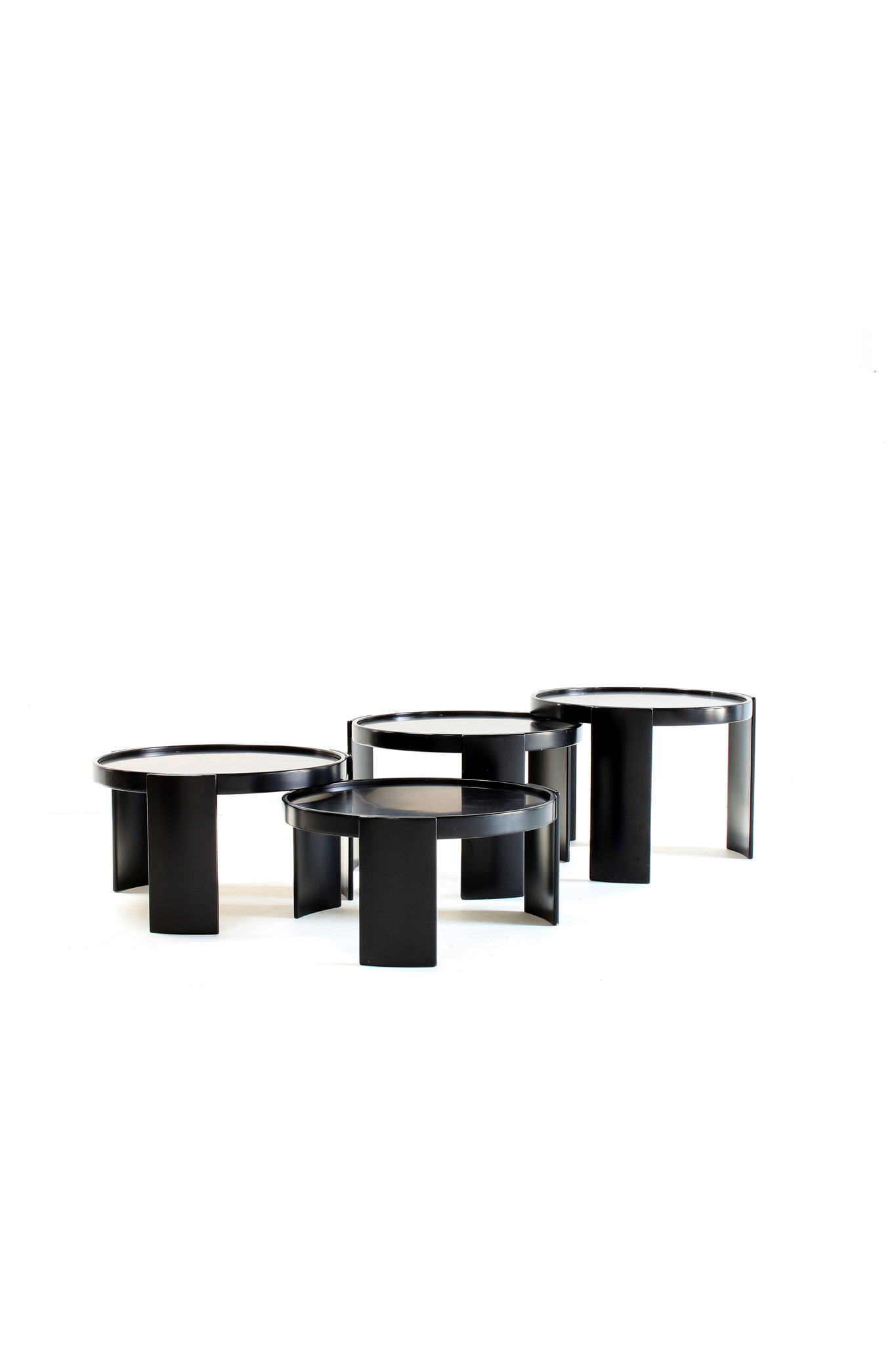 Gianfranco Frattini Low table set for Cassina, 1966