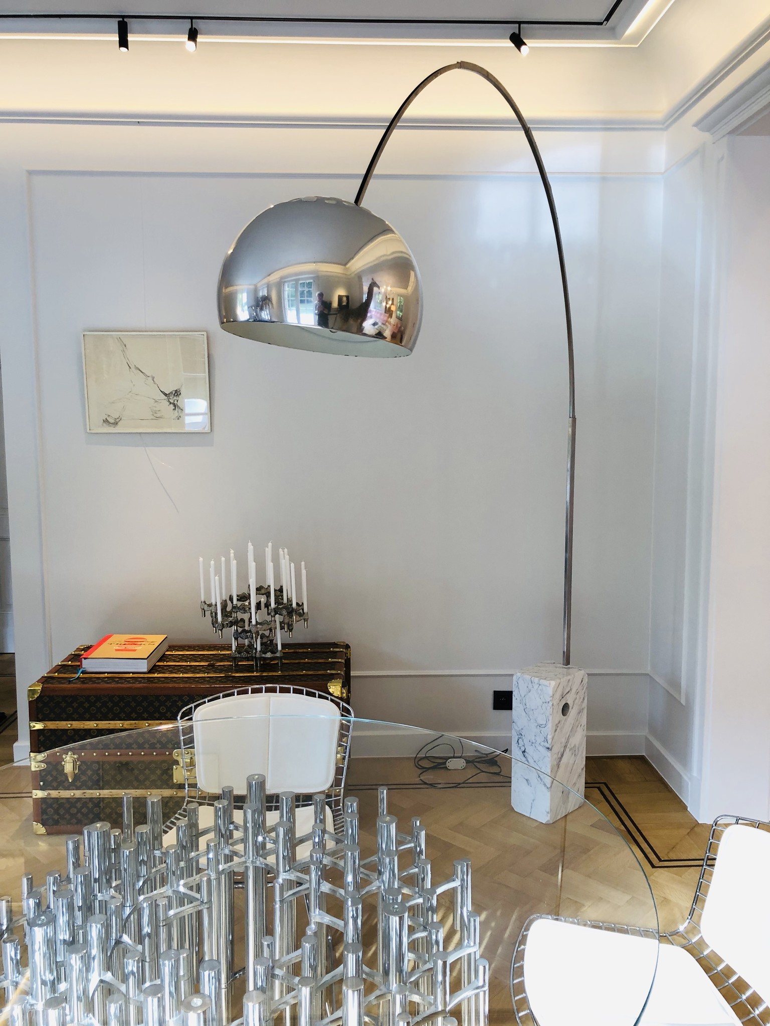 Vintage Flos Arco arc lamp Belgium