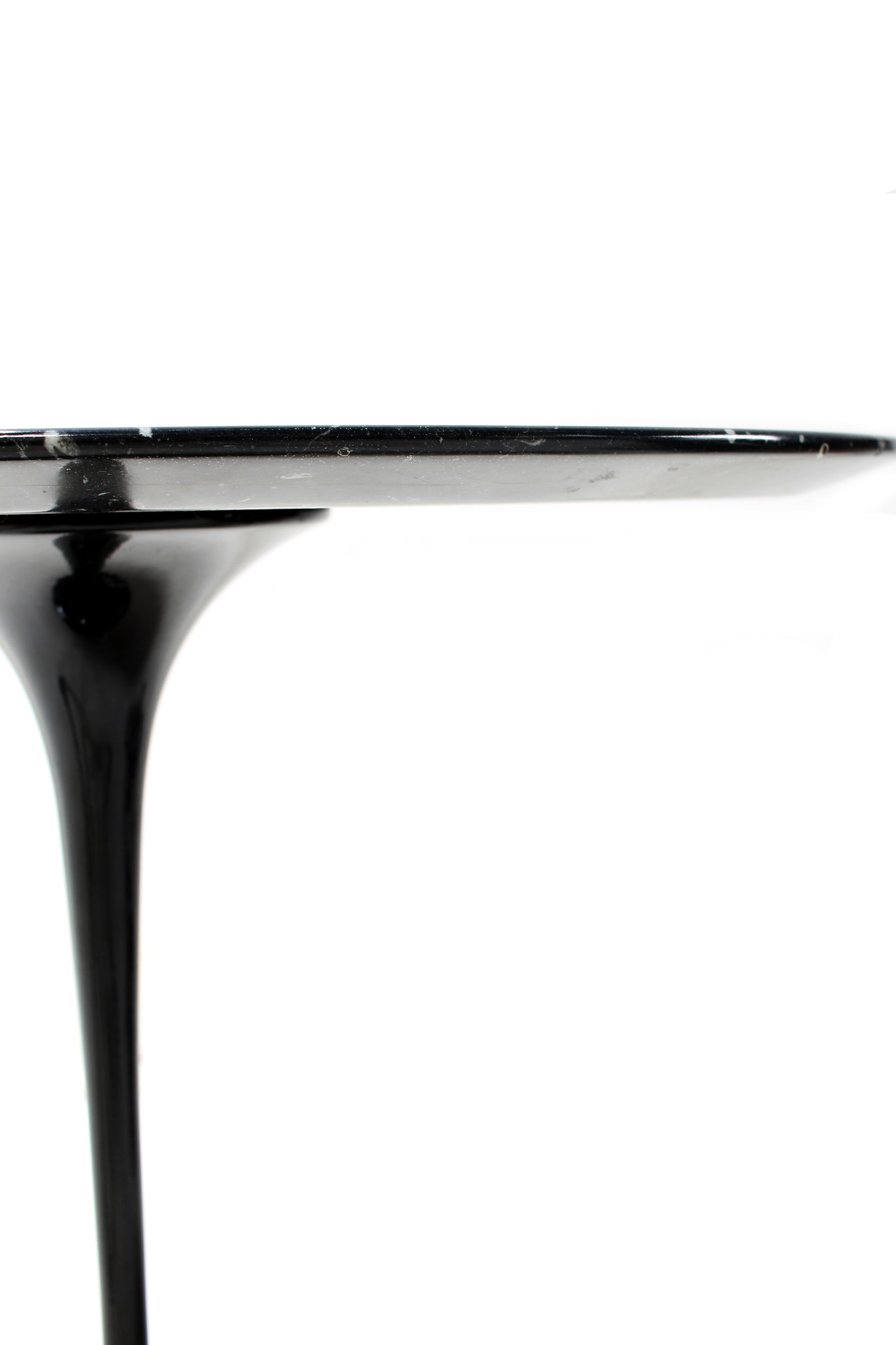 Knoll sidetable zwarte marmer