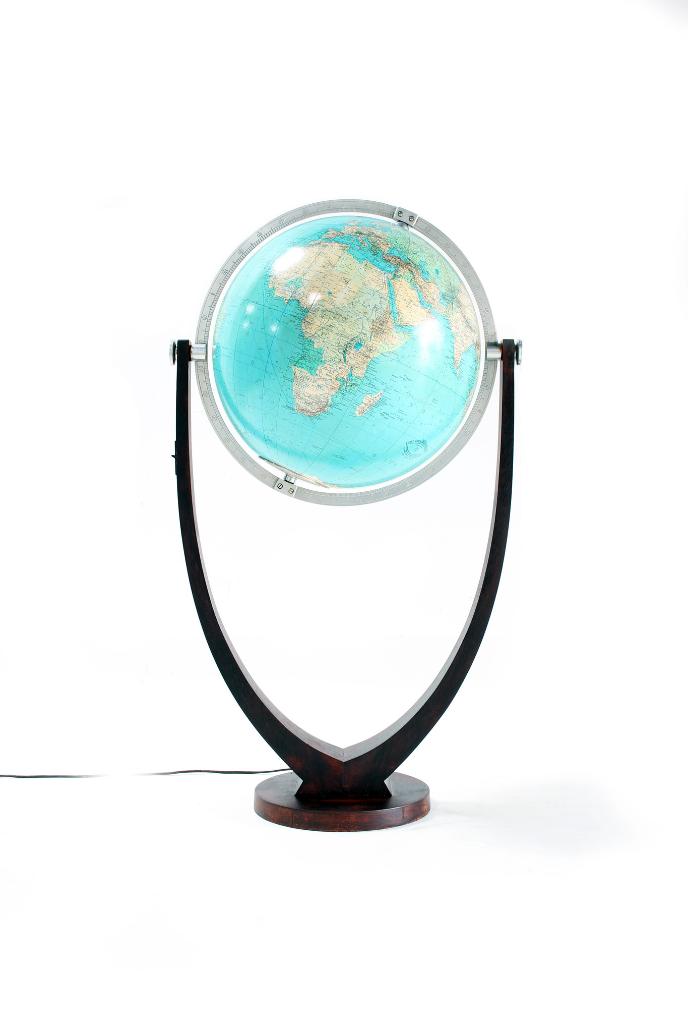 Globe Columbus conçu par Paul Oestergaard, 1950