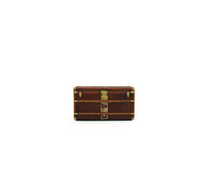 Old Louis Vuitton suitcase cavas 1920 - THE HOUSE OF WAUW