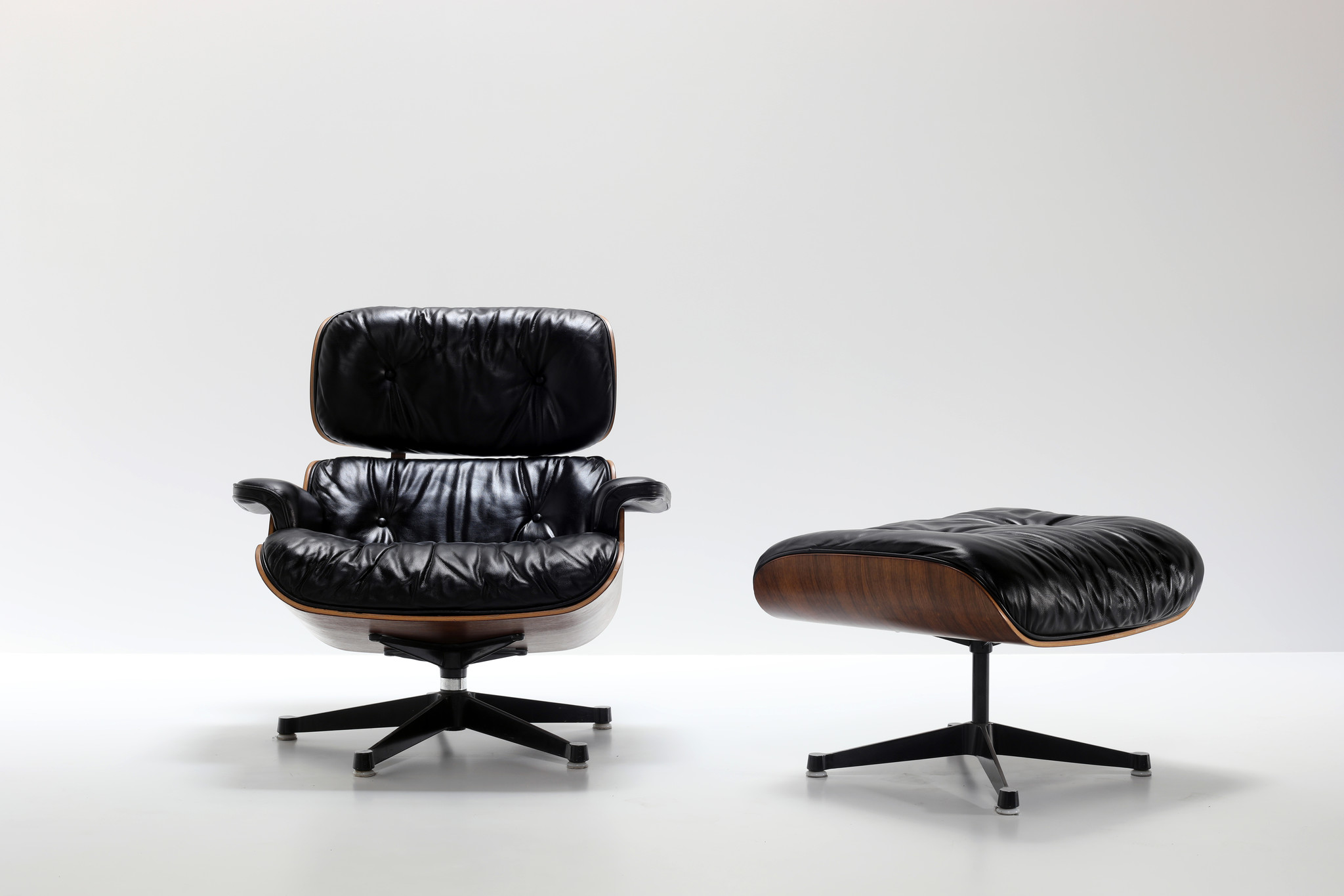 Charles Eames Lounge Chair finition palissandre