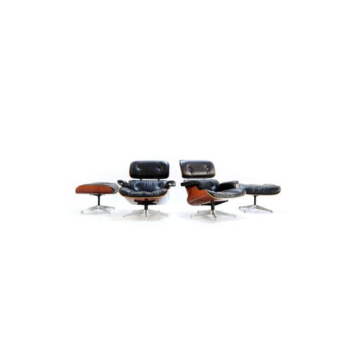 Eames lounge chair set