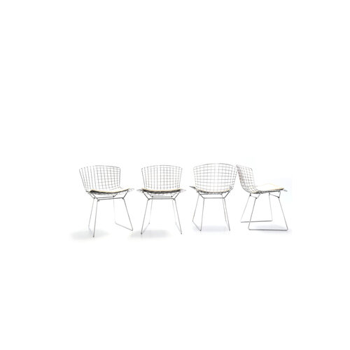 Set Bertoia side chairs