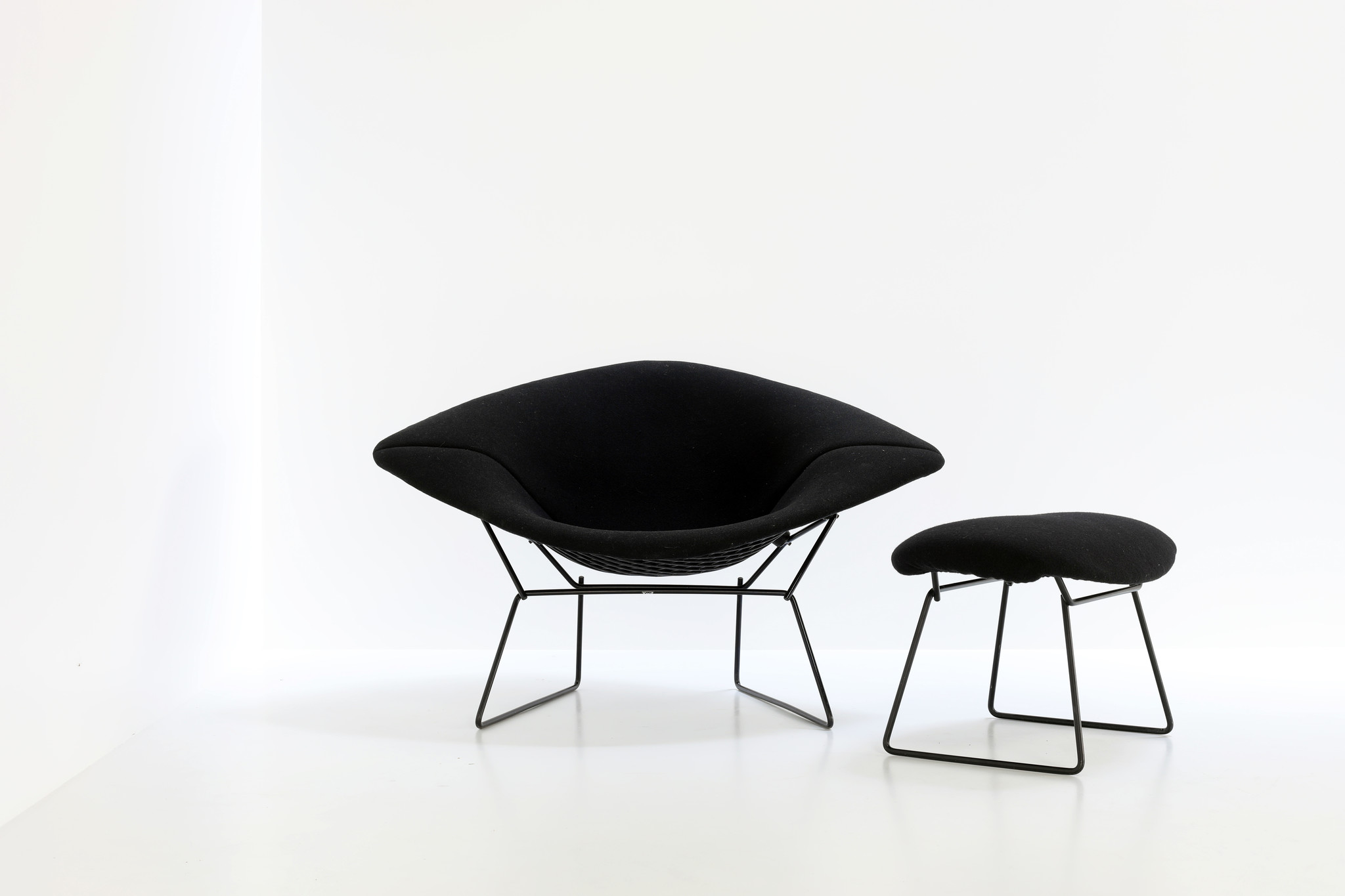 Diamond large Chair van Harry Bertoia voor Knoll