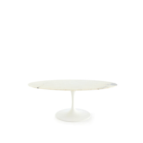 Knoll oval coffee table