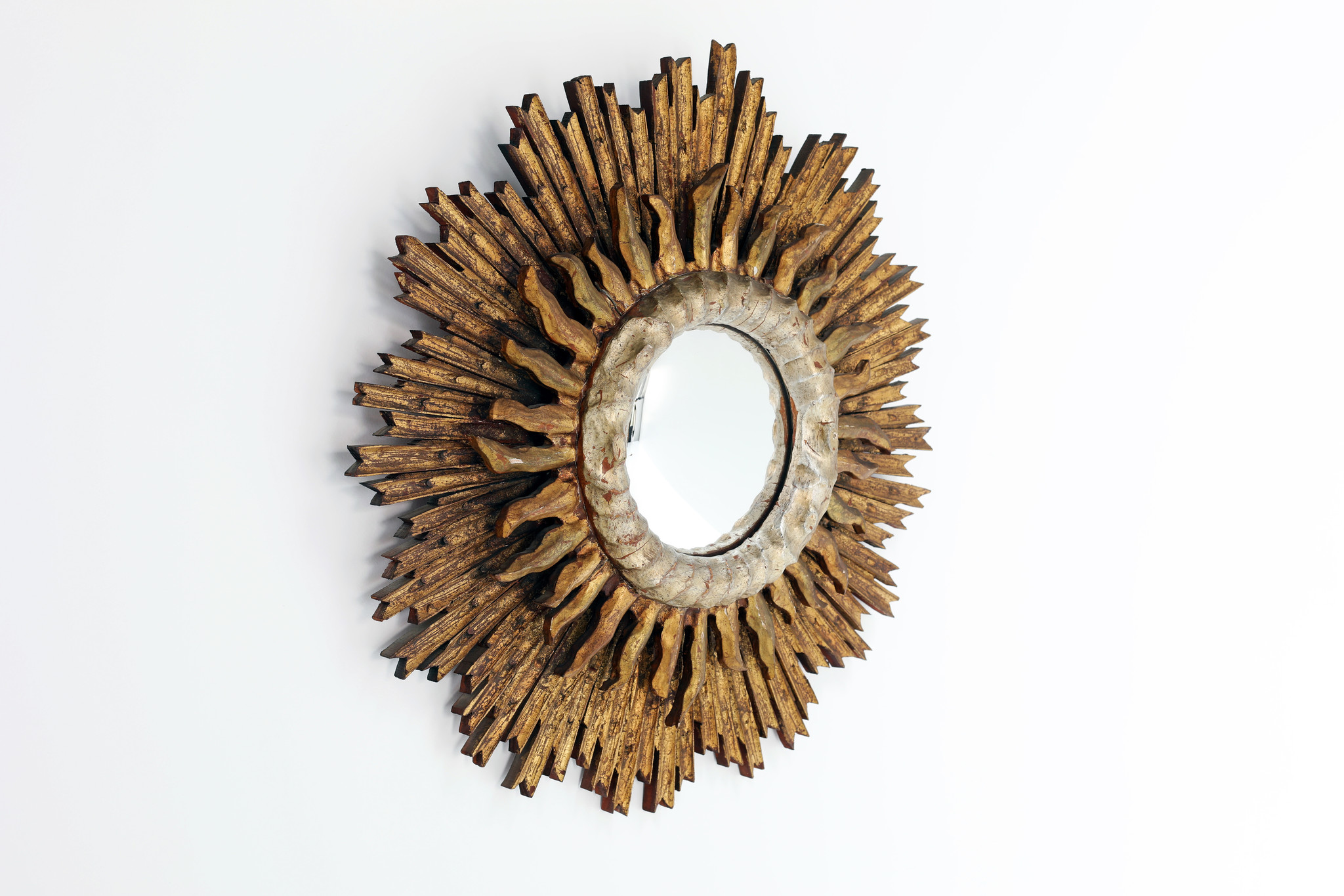 Beautiful antique sun mirror