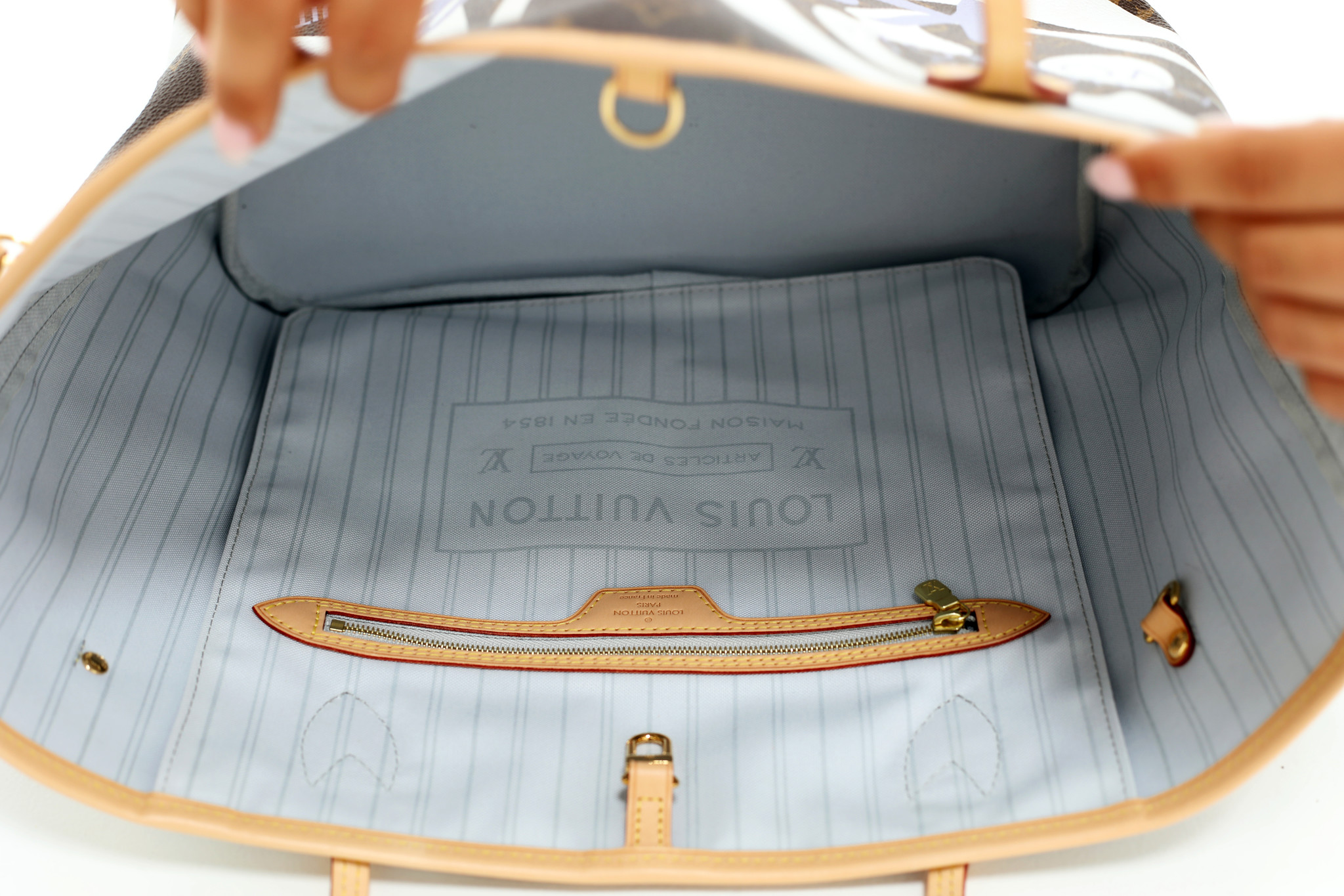 Louis Vuitton limited edition neverfull “Knokke” - HET HUIS VAN WAUW