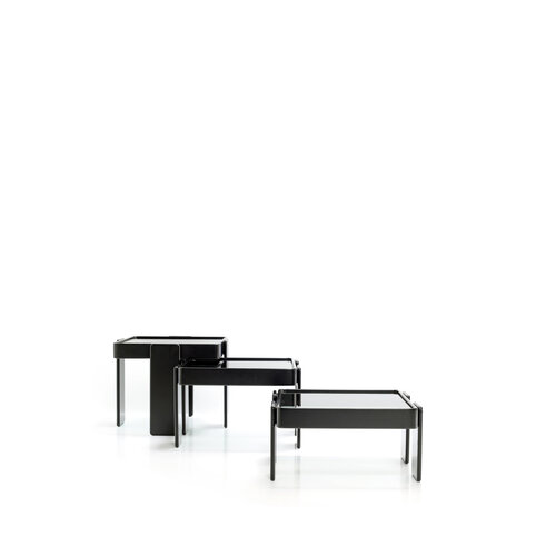 Gianfranco Frattini side tables Cassina