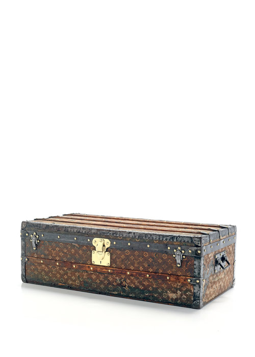 Rare 1870s Louis Vuitton Rayee Hatbox Trunk – ILWT - In Luxury We