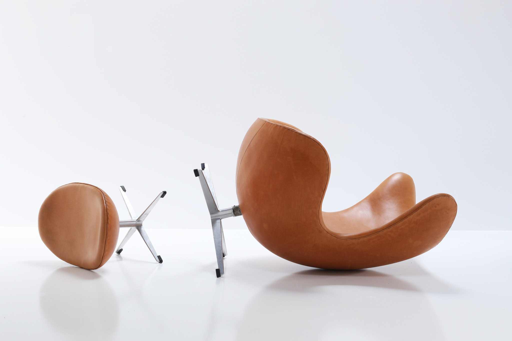 Chaise Oeuf par Arne Jacobsen pour Fritz Hansen