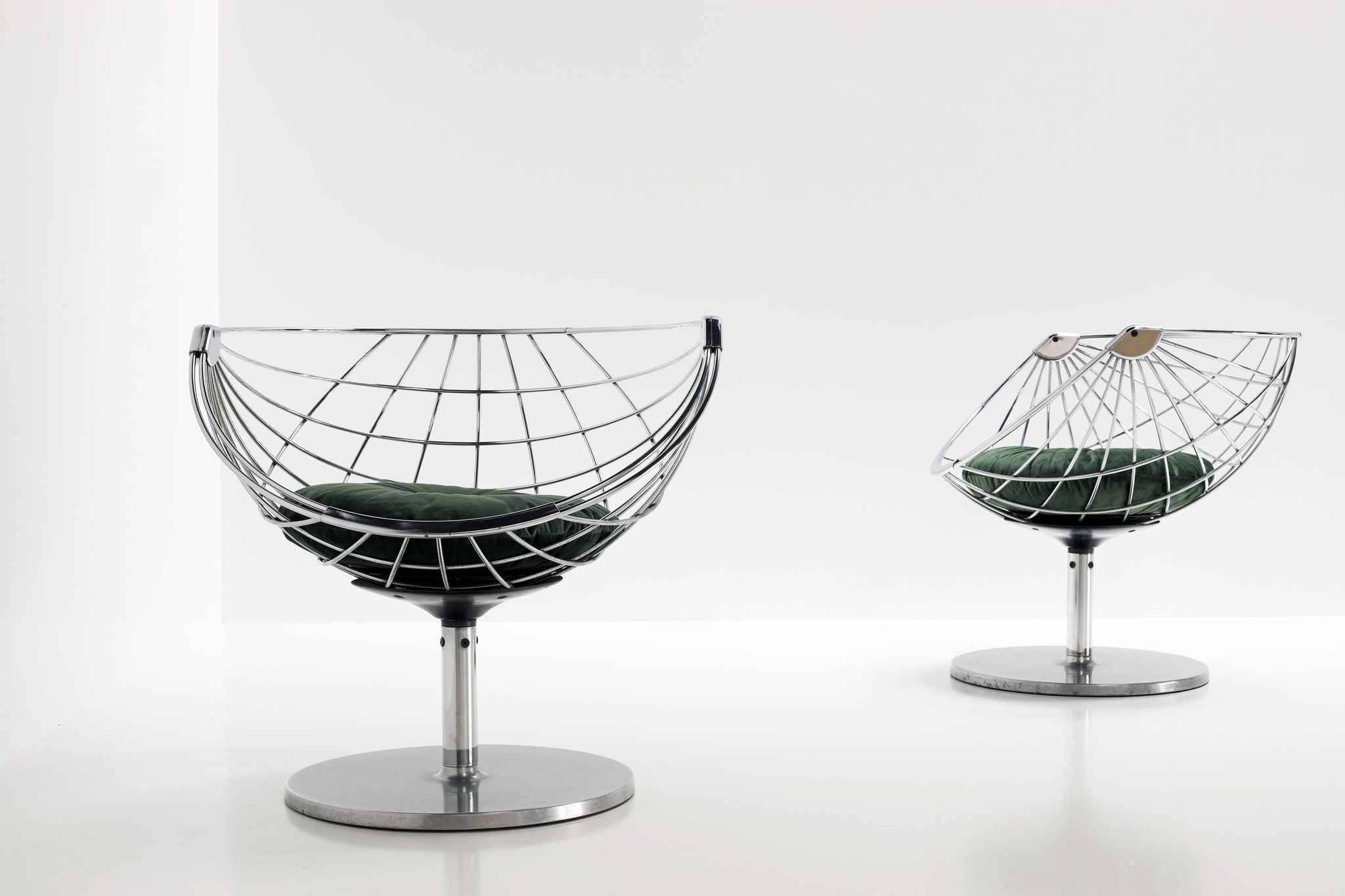 Chaises Atomic Ball par Rudi Verelst pour Novalux, 1974