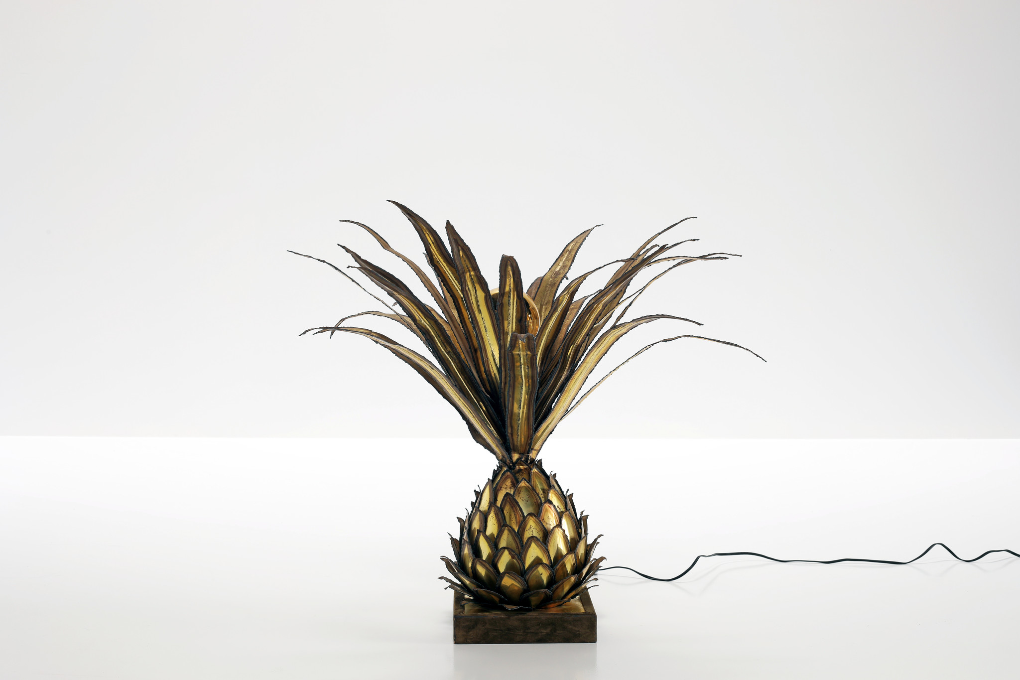 Lampe à poser ananas Maison Jansen