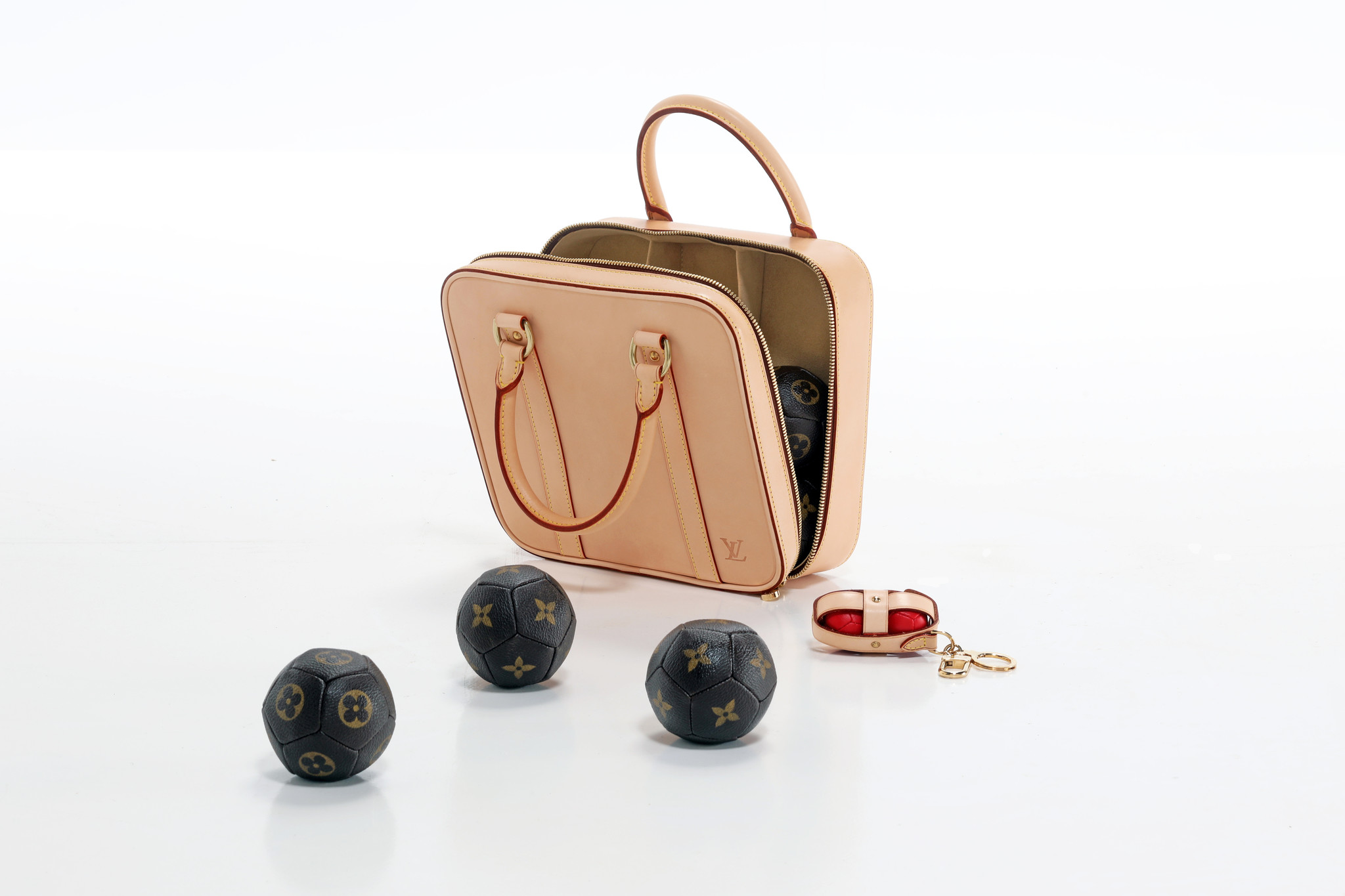 Limited edition Louis Vuitton Petanque Ball Set, 2007