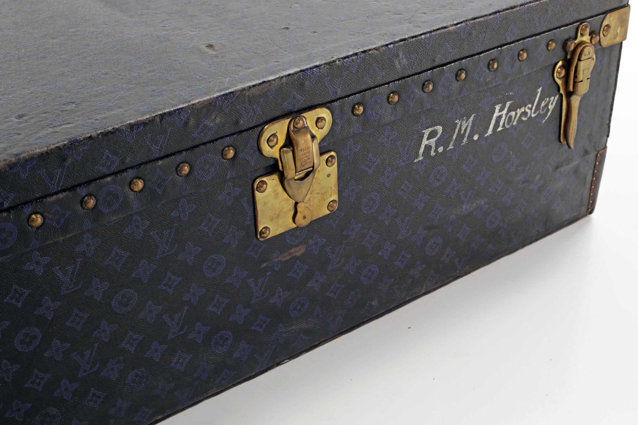 Louis Vuitton "cartrunk blue", 1915