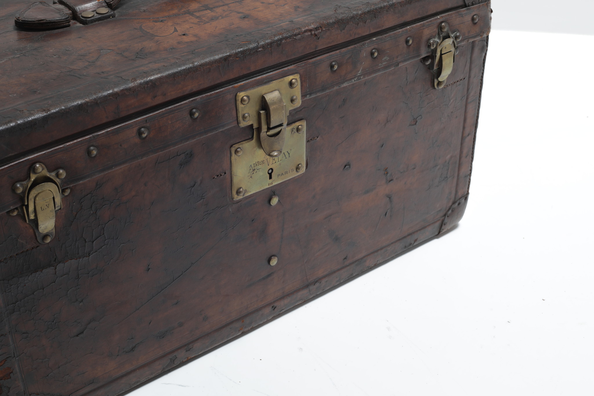 Antique Louis Vuitton hat suitcase, 1905