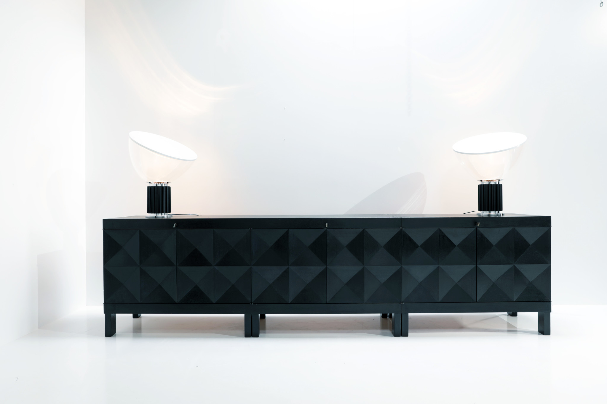 De Coene brutalist sideboard en barkast, 1960's