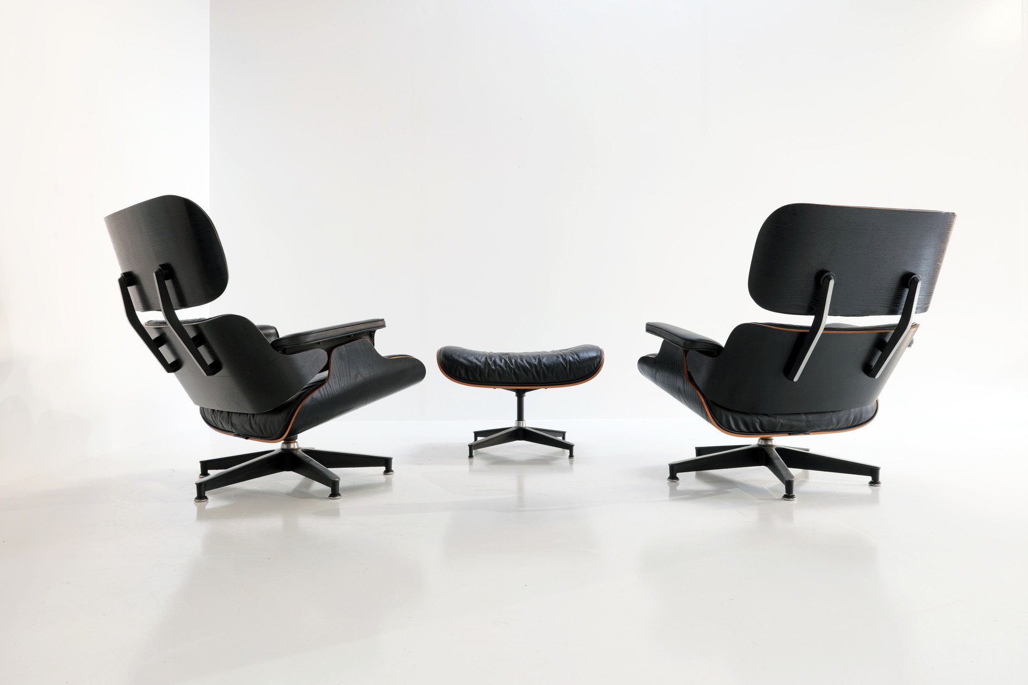 EAMES LOUNGE CHAIR SET "Herman Miler"