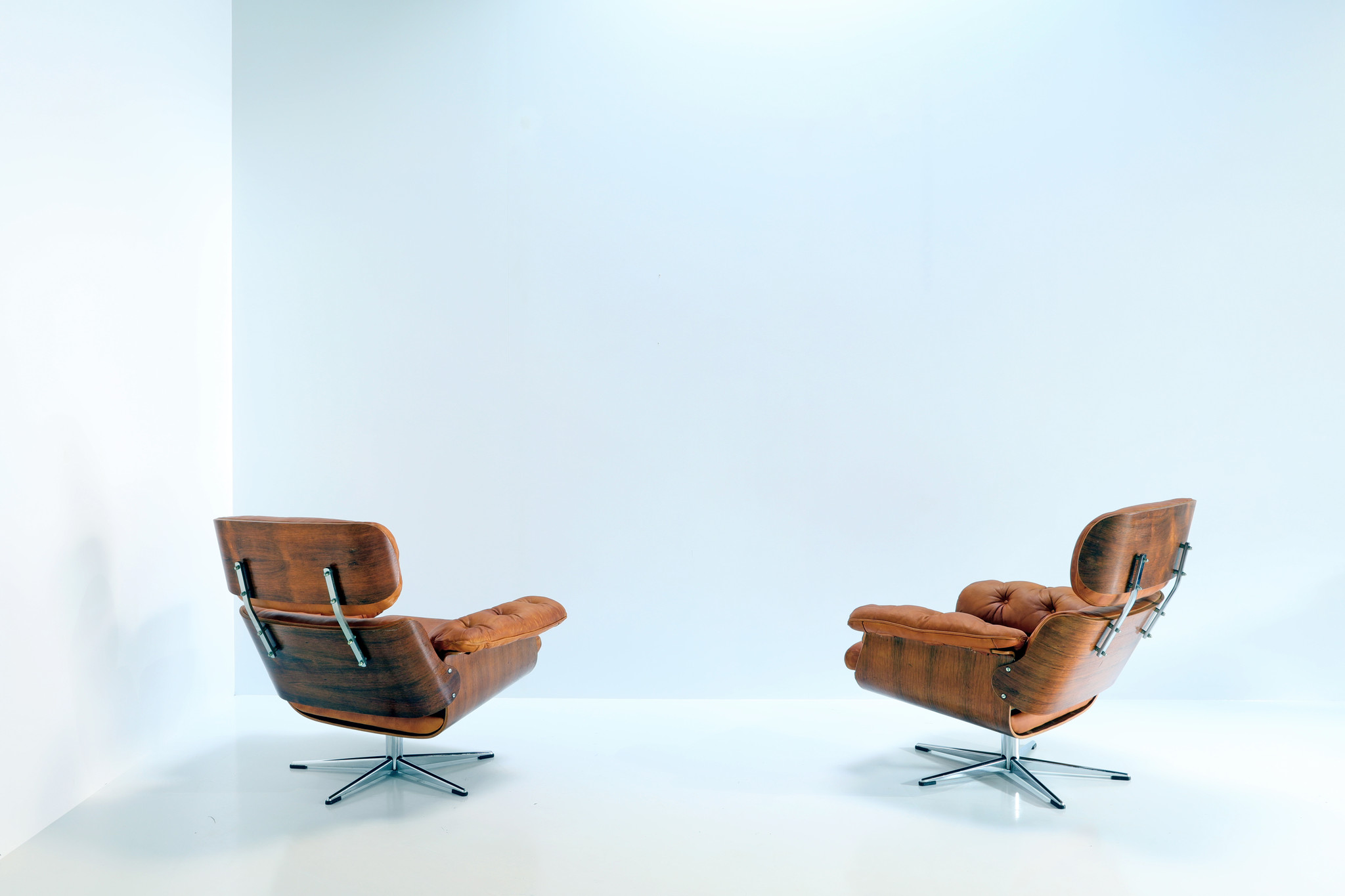 Lounge chair set Martin Stoll voor Giroflex, 1960's