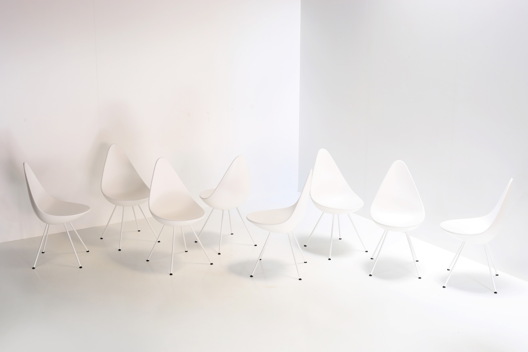 Fritz Hansen drop chairs