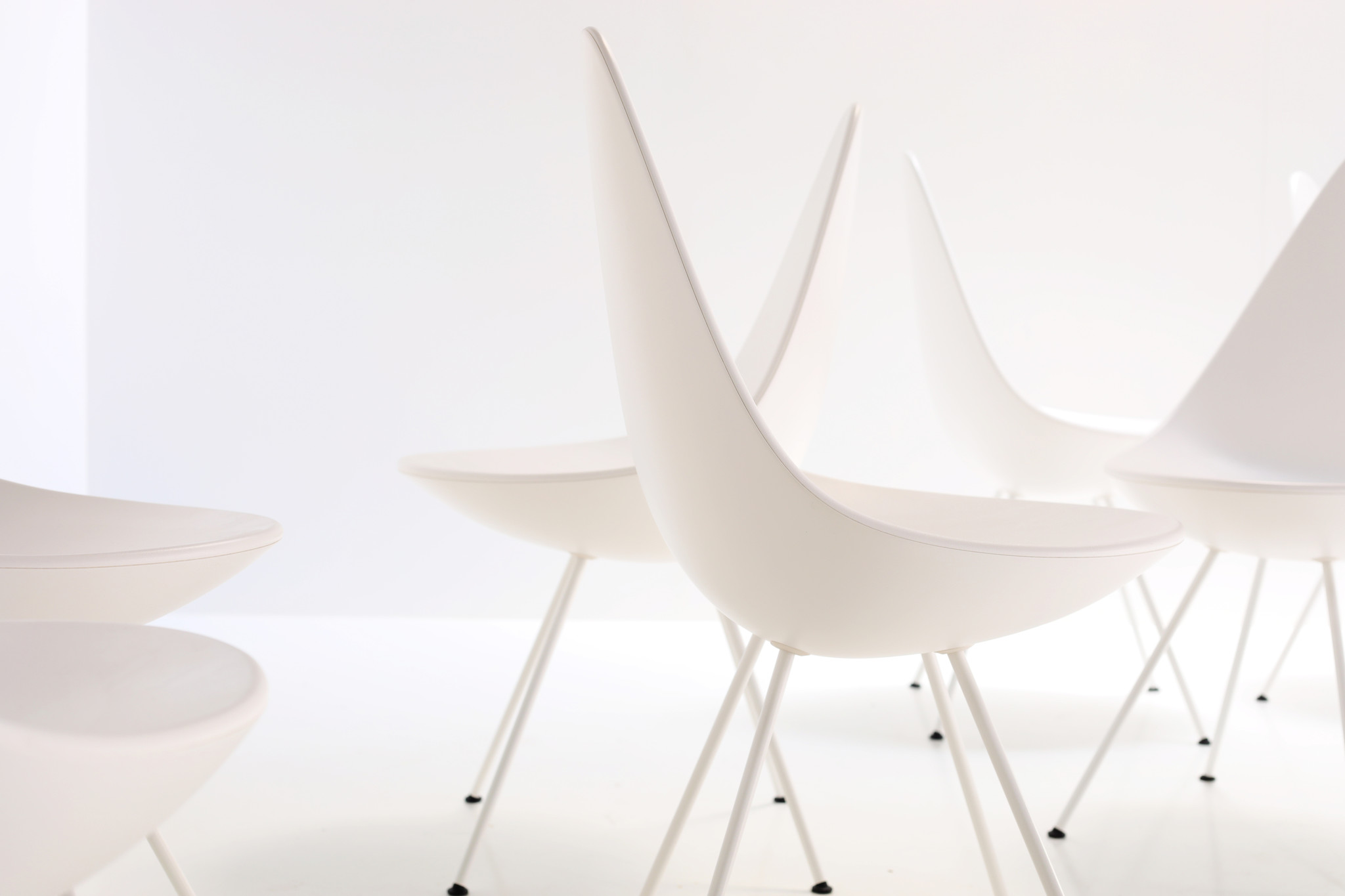 Fritz Hansen drop chairs