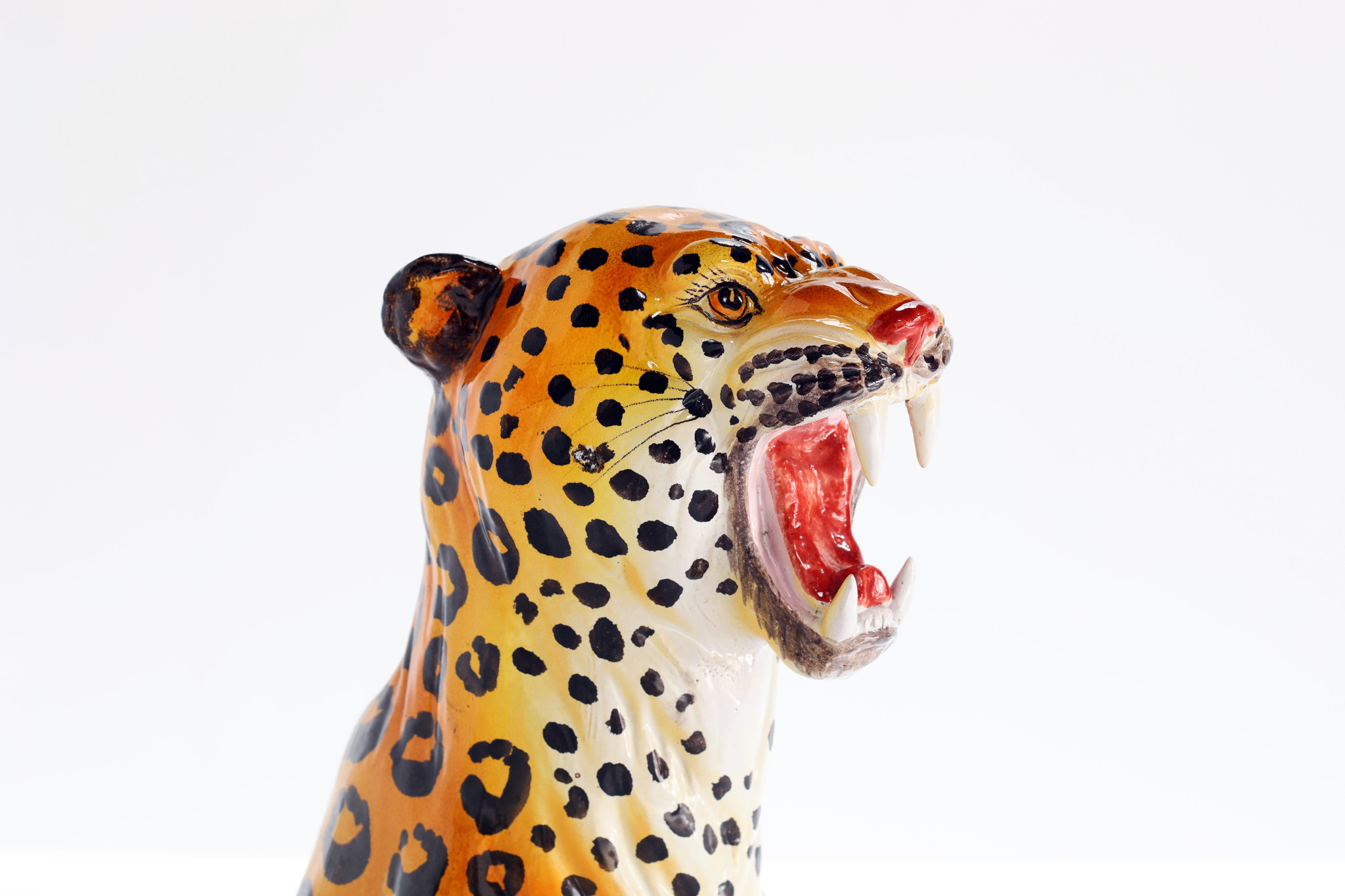 Italian ceramic Leopard, 1960's