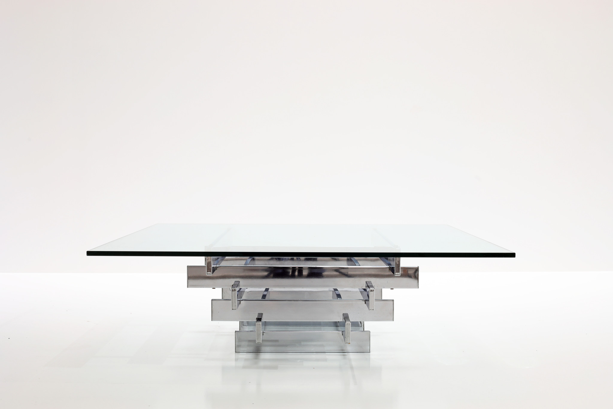 Table basse moderniste conçue par David Hicks, années 1960