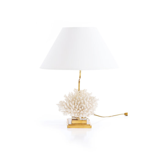 lampe de table corail, années 70