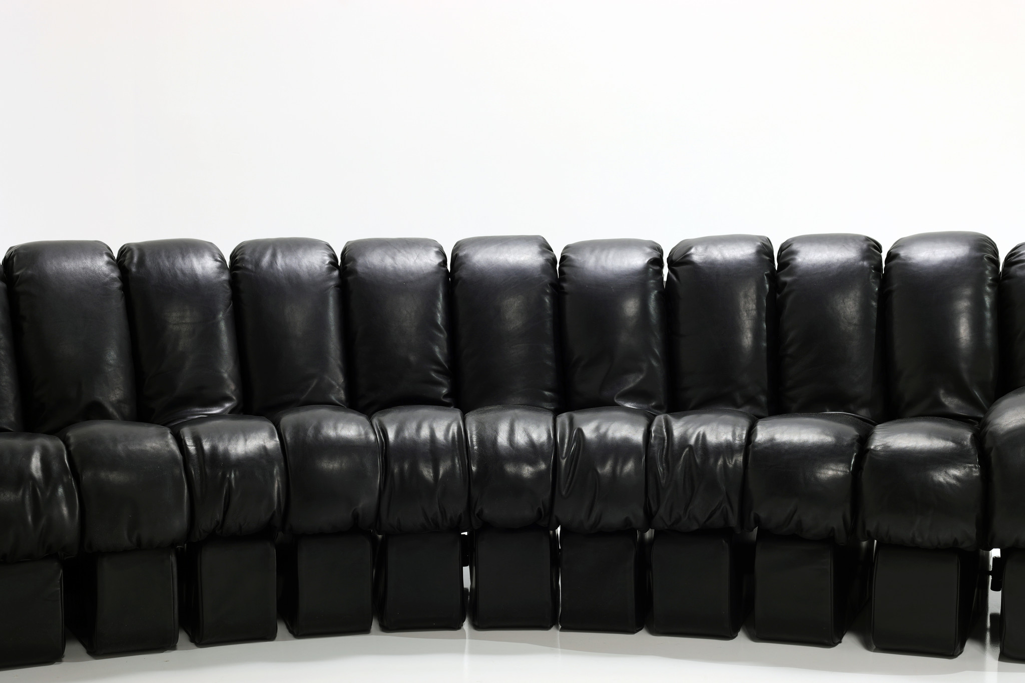 The iconic "Snake sofa" De Sede DS600