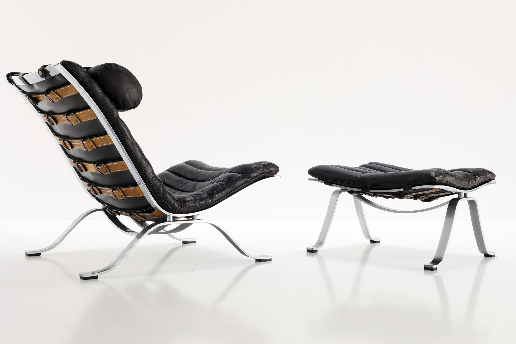 Ari Lounge chair ontworpen door Arne Norell voor Möbel AB Arne Norell, 1966