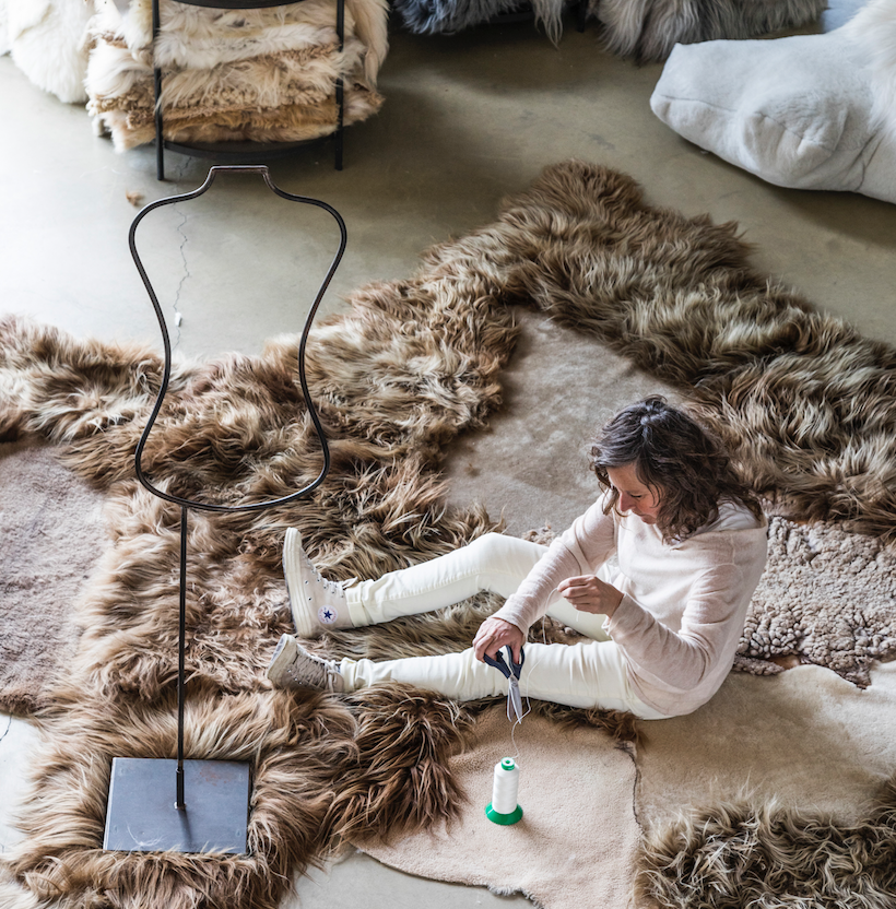 Hassy Prestatie Blauw Carine Boxy tapijt "WAUW" - HET HUIS VAN WAUW